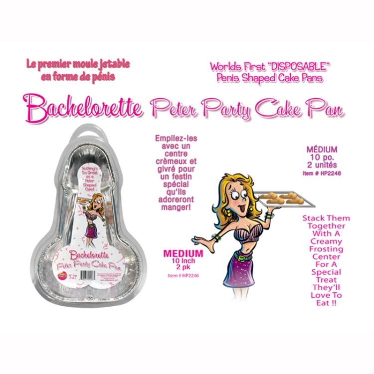 Image de BACHELORETTE PETER PARTY CAKE PAN