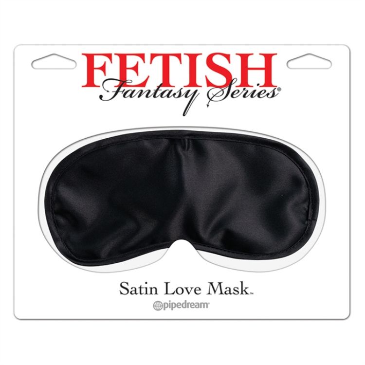 Image de FF SATIN LOVE MASK NOIR