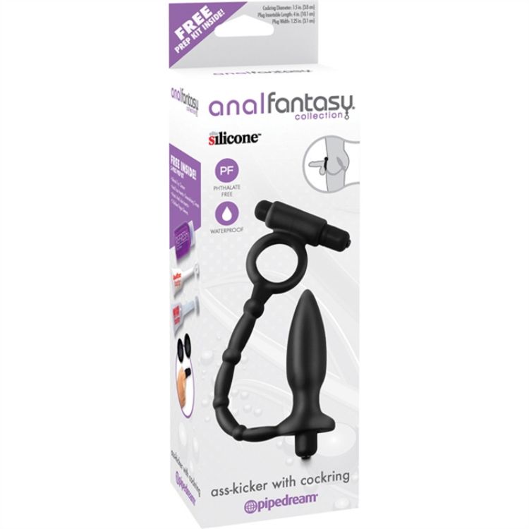 Image de ANAL FANTASY COLLECTION ASS-KICKER WITH COCKRING