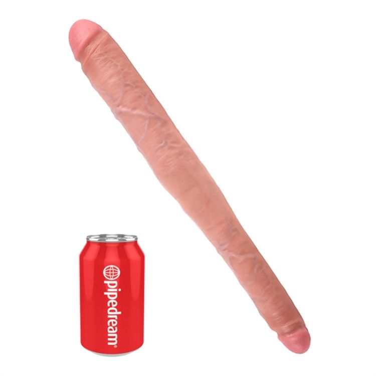 Image de KING COCK  16" TAPERED DOUBLE DILDO