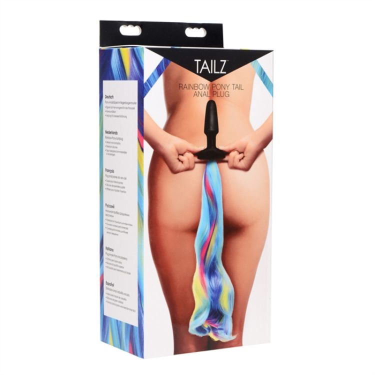 Image de Tailz Rainbow Pony Tail Anal Plug