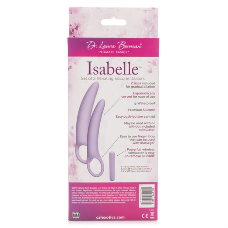 Image de Dr. Laura Berman Isabelle Set of 2 Vibrating Silic