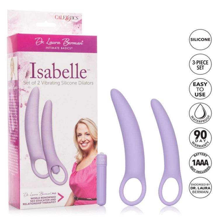 Image de Dr. Laura Berman Isabelle Set of 2 Vibrating Silic