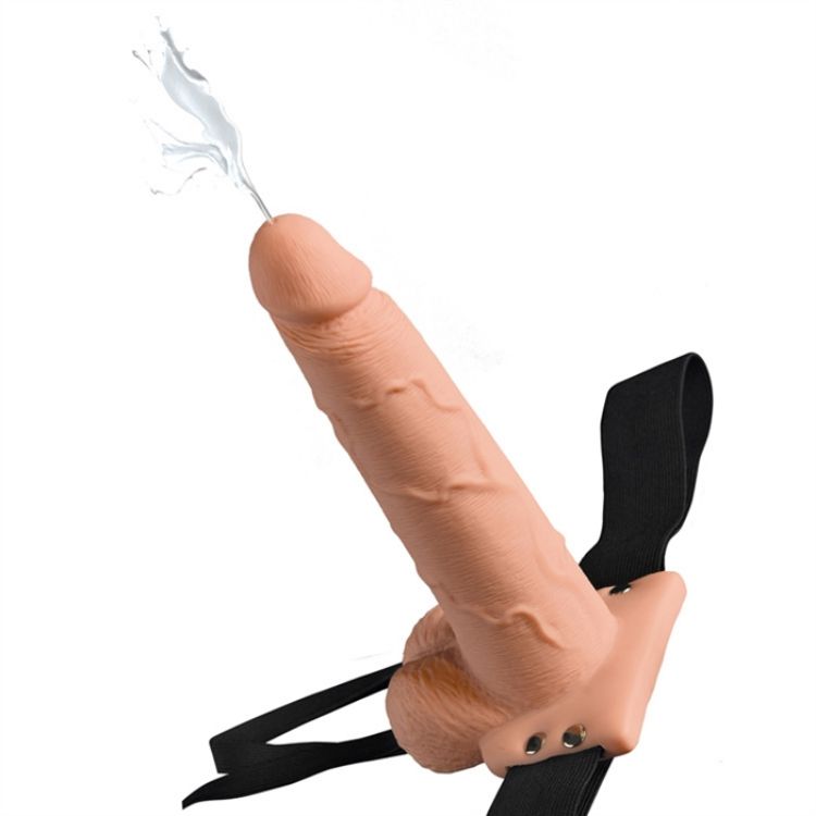 Image de Fetish Fantasy 7.5" Hollow Squirting Strap-On with