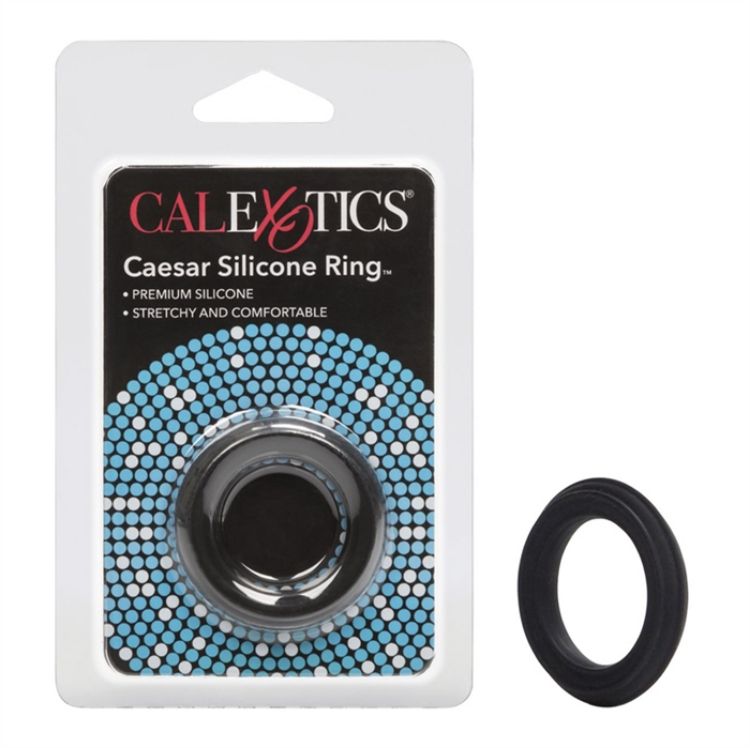 Image de Caesar Silicone Ring - Black