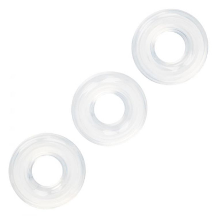 Image de Set of 3 Silicone Stacker Rings