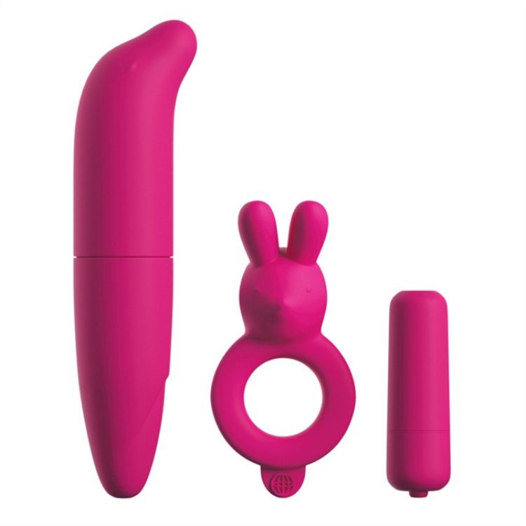 Image de Classix   Couples Vibrating Starter Kit   Pink