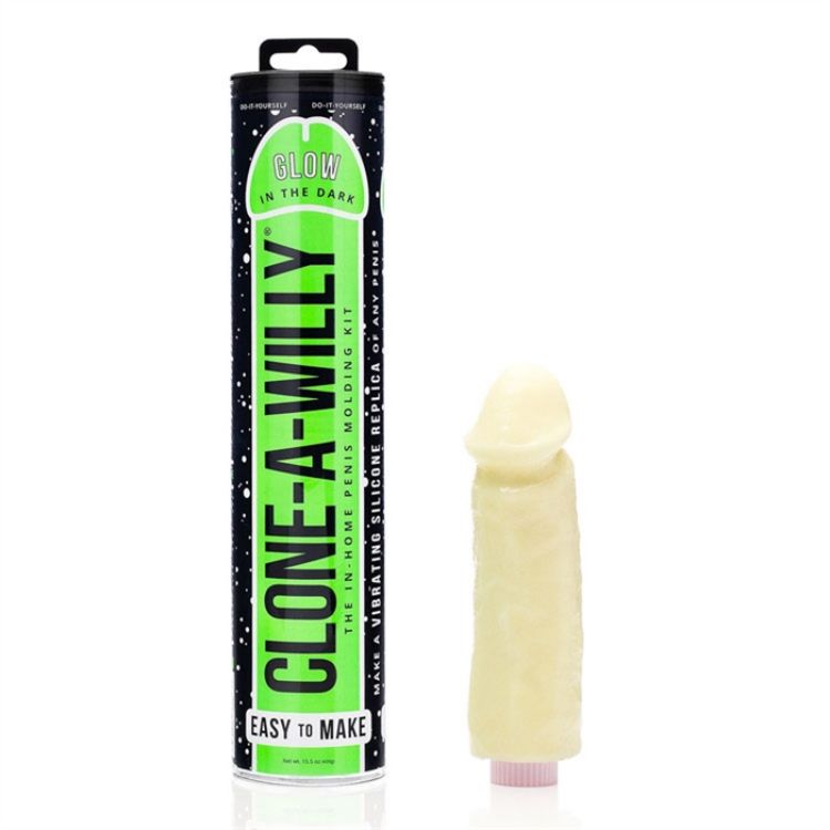 Image de Clone-A-Willy Green Glow in the Dark - Silicone