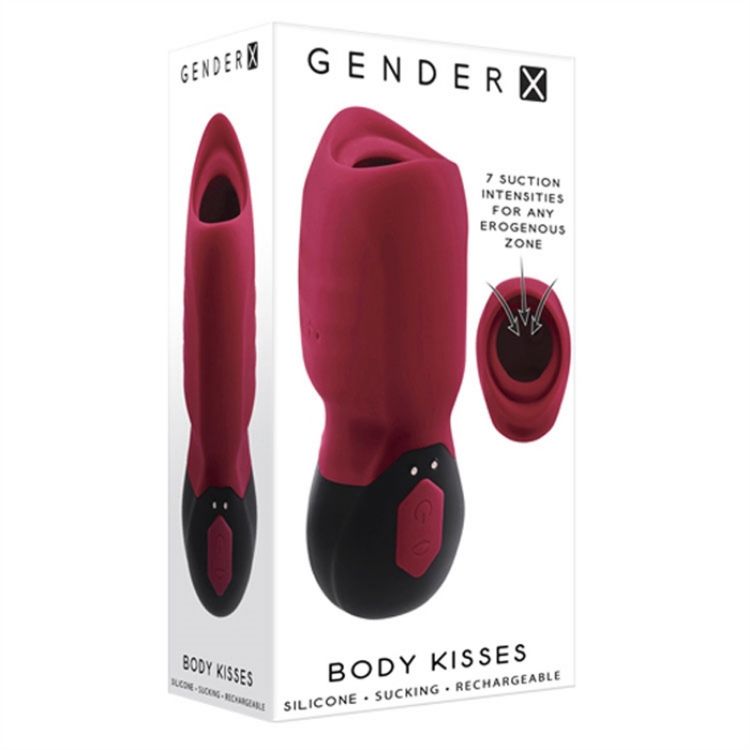 Image de Body Kisses - Red - Silicone Rechargeable