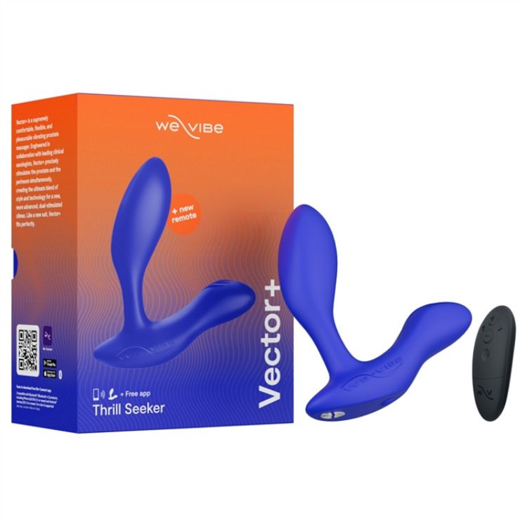 Image de We-Vibe Vector+ Royal Blue