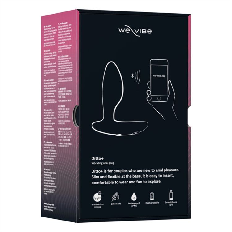 Image de We-Vibe Ditto+ Noir Satine