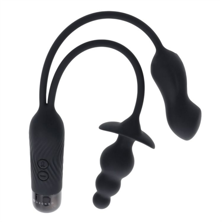 Image de Double My Pleasure - Silicone Rechargeable - Black