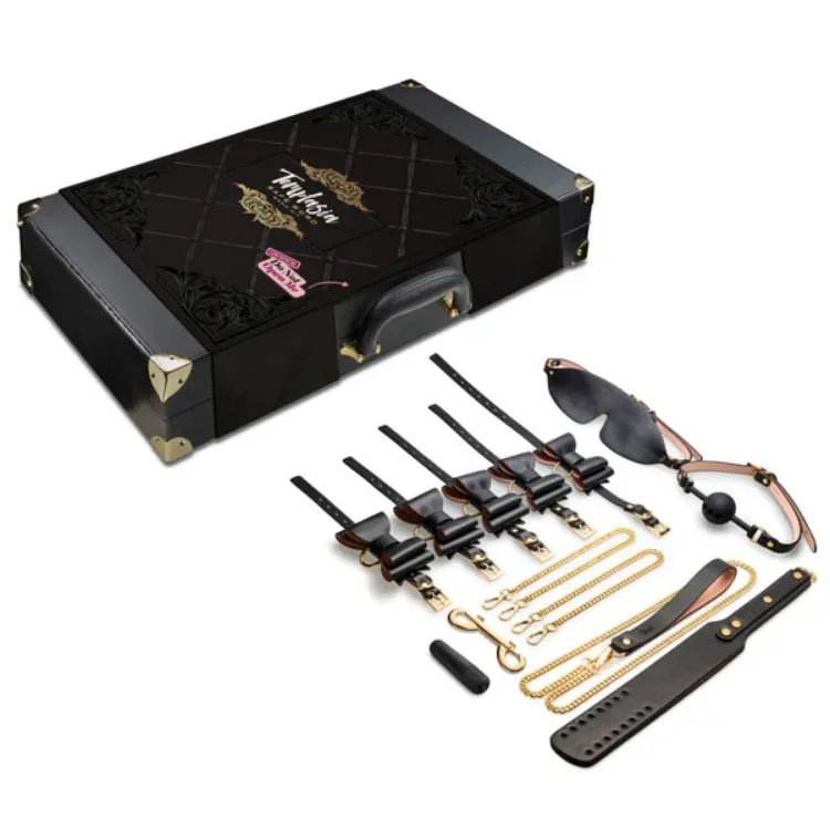 Image de Temptasia - Safe Word - Bondage Kit with Suitcase - Black