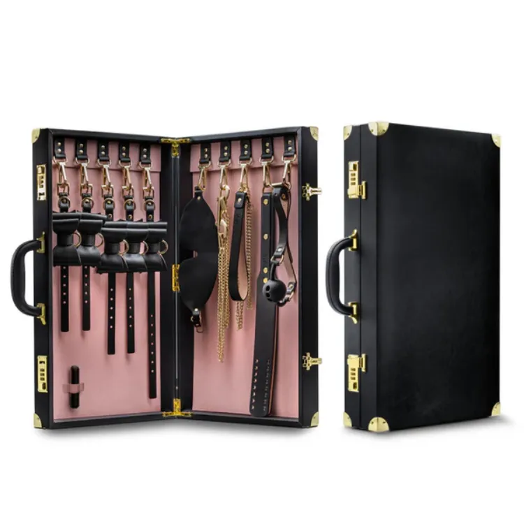 Image de Temptasia - Safe Word - Bondage Kit with Suitcase - Black