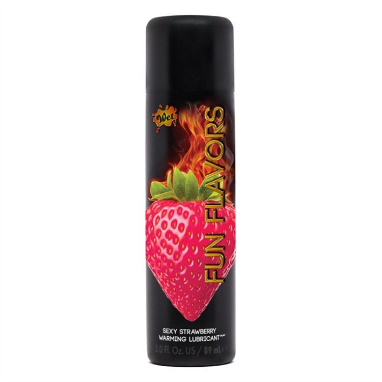 Image de WET Fun Flavors Sexy Strawberry 3.0 fl.oz/89ml