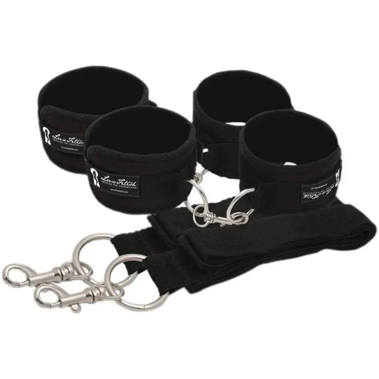 Image de Lux Fetish Lux Fetish – Système de retenue ludique 7 pièces pour lit
