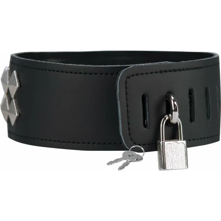 Image de Punishment – Collier noir clouté