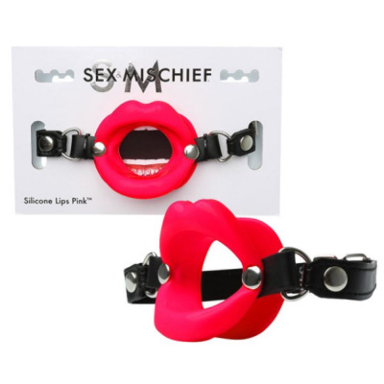 Image de S&M - Lèvres en silicone rouges