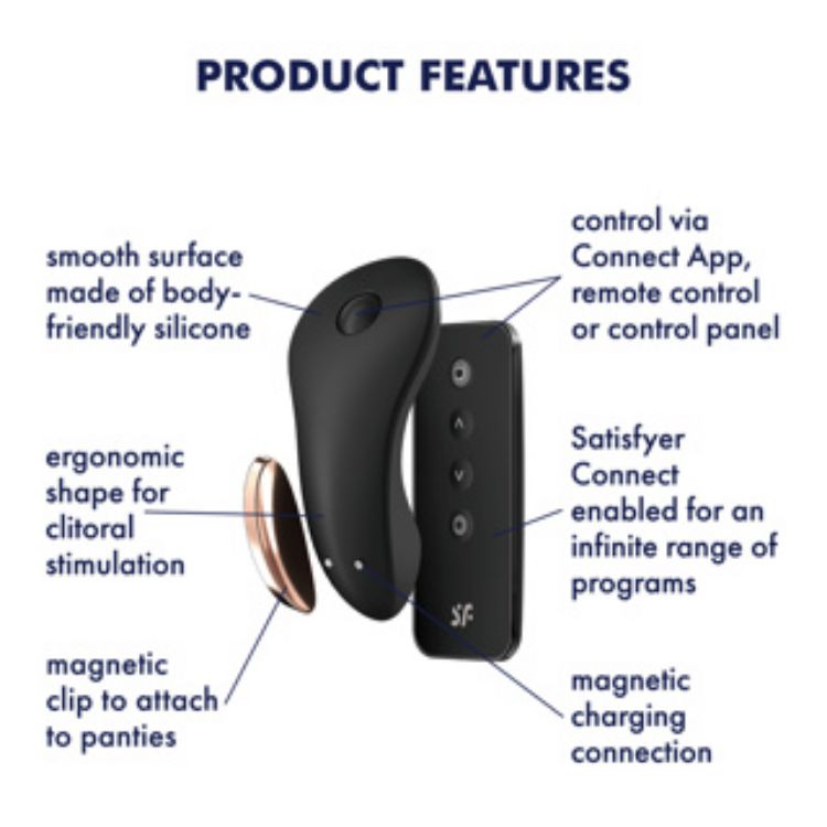 Image de Satisfyer - Vibromasseur culotte Little Secret