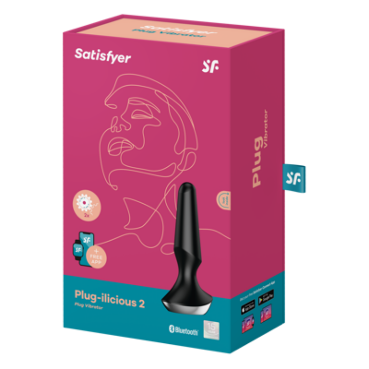 Image de Satisfyer - Plug-ilicious 2 - Noir