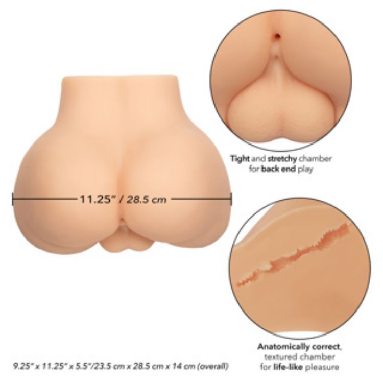 Image de Calexotics - Stroke It Bottom Banger - Beige