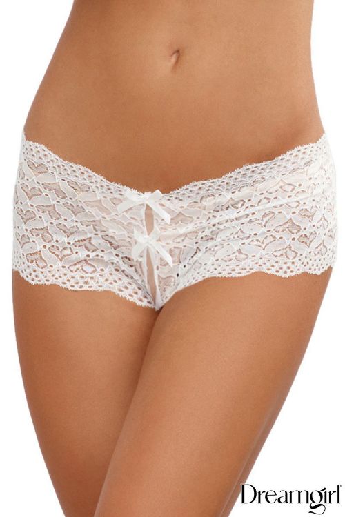 Image de Culotte coeur ouvert  Medium- Blanc