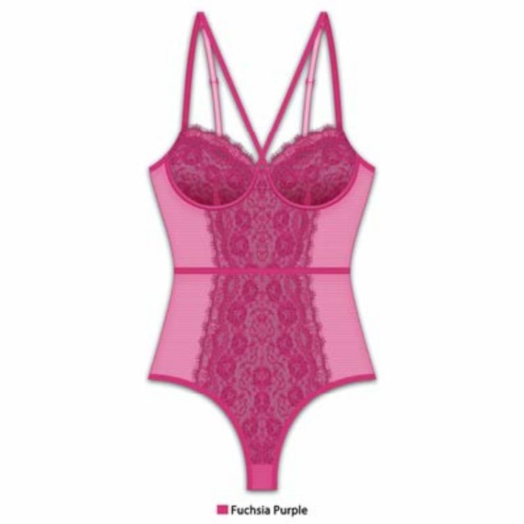 Image de French Affair – String Teddy Fuchsia Violet - 1X