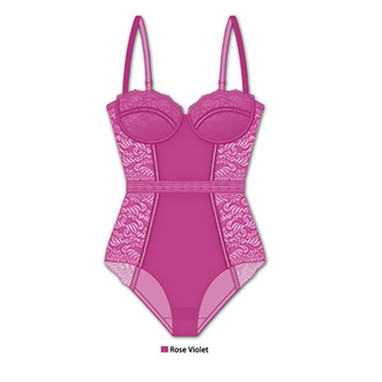 Image de French Affair – Teddy Mid Band Rose Violet